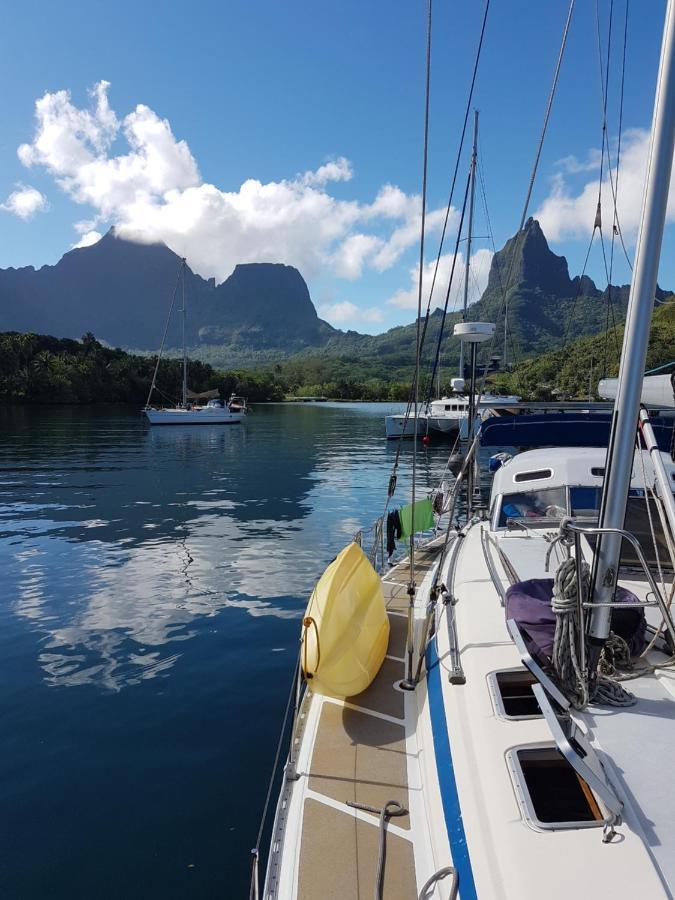 Séjour insolite voilier Mori Ora Moorea Exterior foto