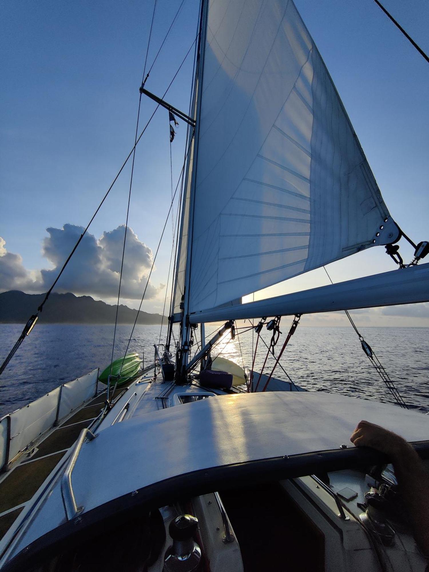 Séjour insolite voilier Mori Ora Moorea Exterior foto